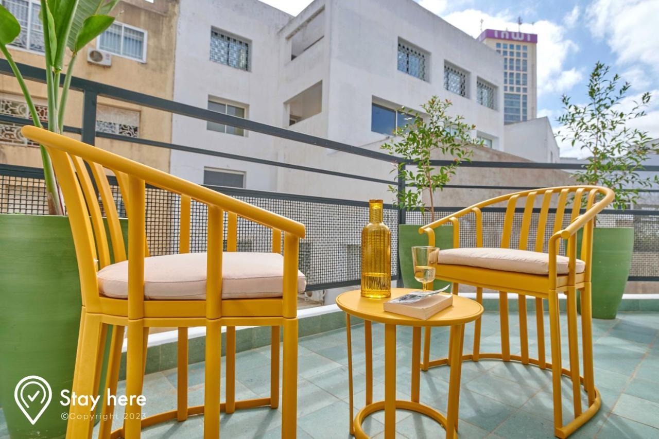 Stayhere Casablanca - Maarif - Elite Residence ภายนอก รูปภาพ